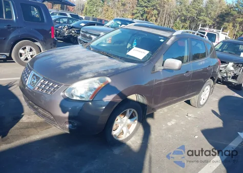 2009 Nissan Rogue Sl from USA, damaged, VIN JN8AS58T19W053539